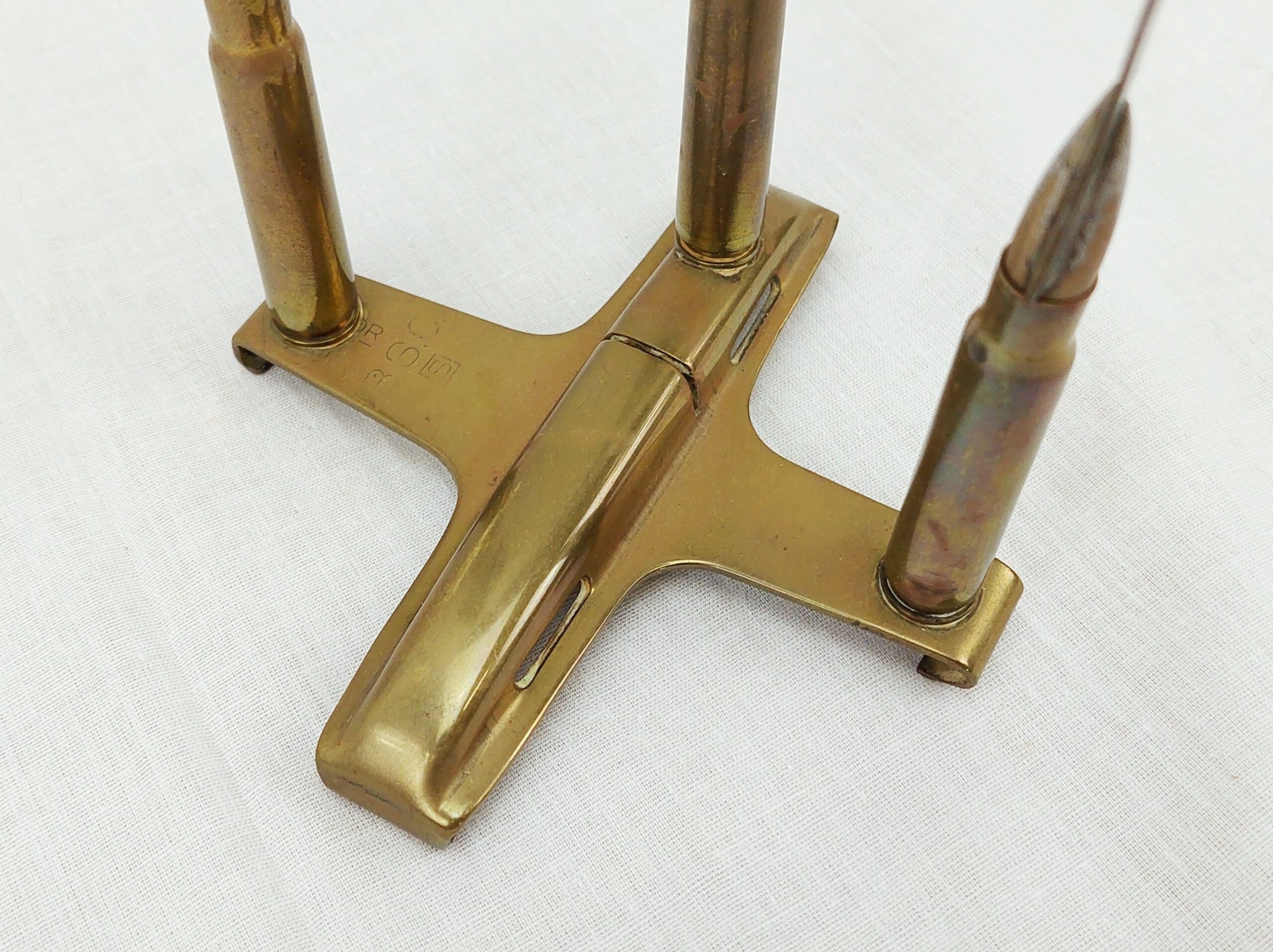 WW1 Trench Art Paper Knife Stand - Image 4