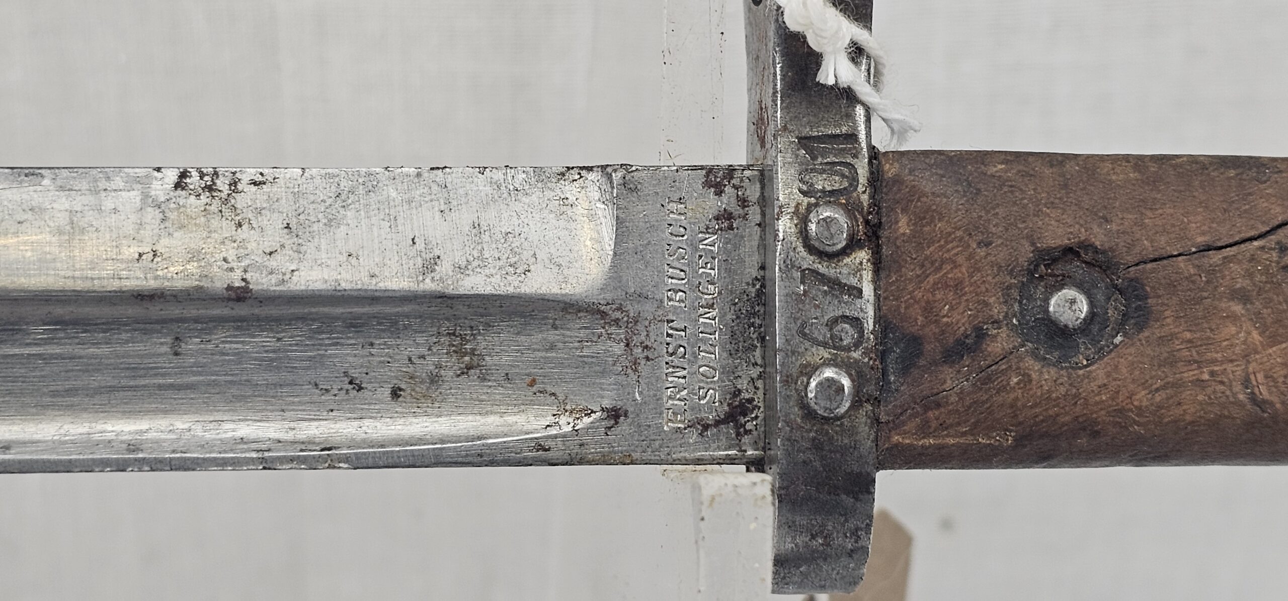 WW2 Czech M95 Bayonet And Scabbard sn. 6701 - Image 9
