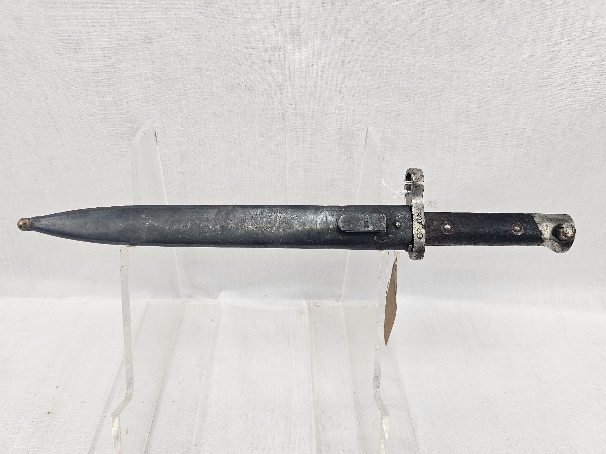 WW2 Czech M95 Bayonet And Scabbard sn. 7980 - Image 4