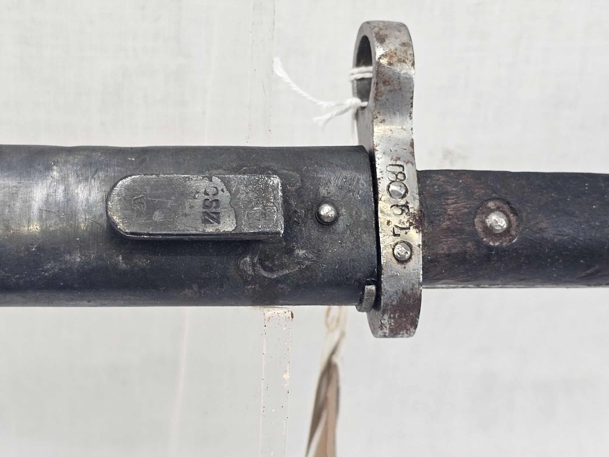 WW2 Czech M95 Bayonet And Scabbard sn. 7980 - Image 5