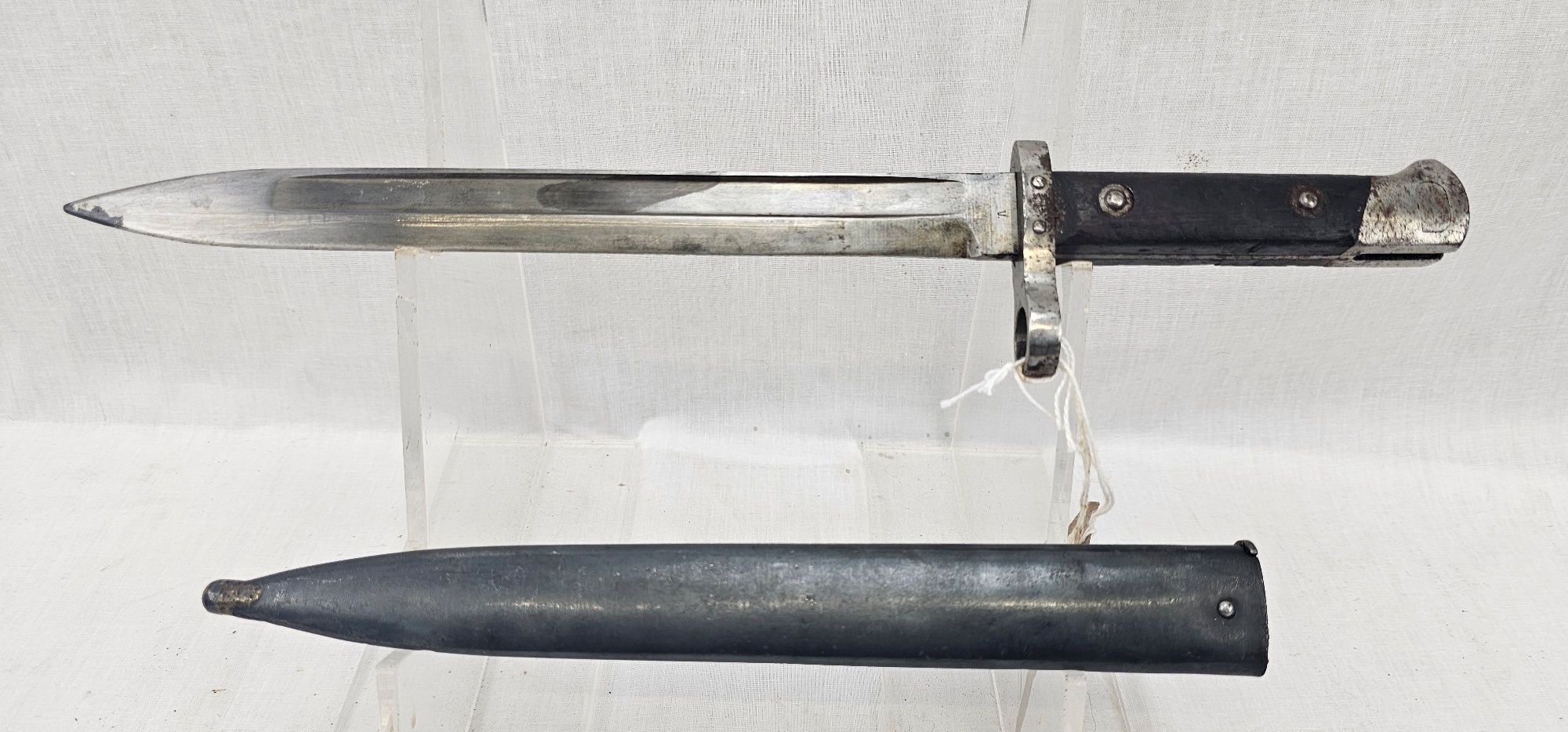 WW2 Czech M95 Bayonet And Scabbard sn. 7980