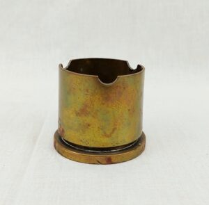 WW2 Trench Art 1941 40mm Bofors Round Shell Case Ashtray