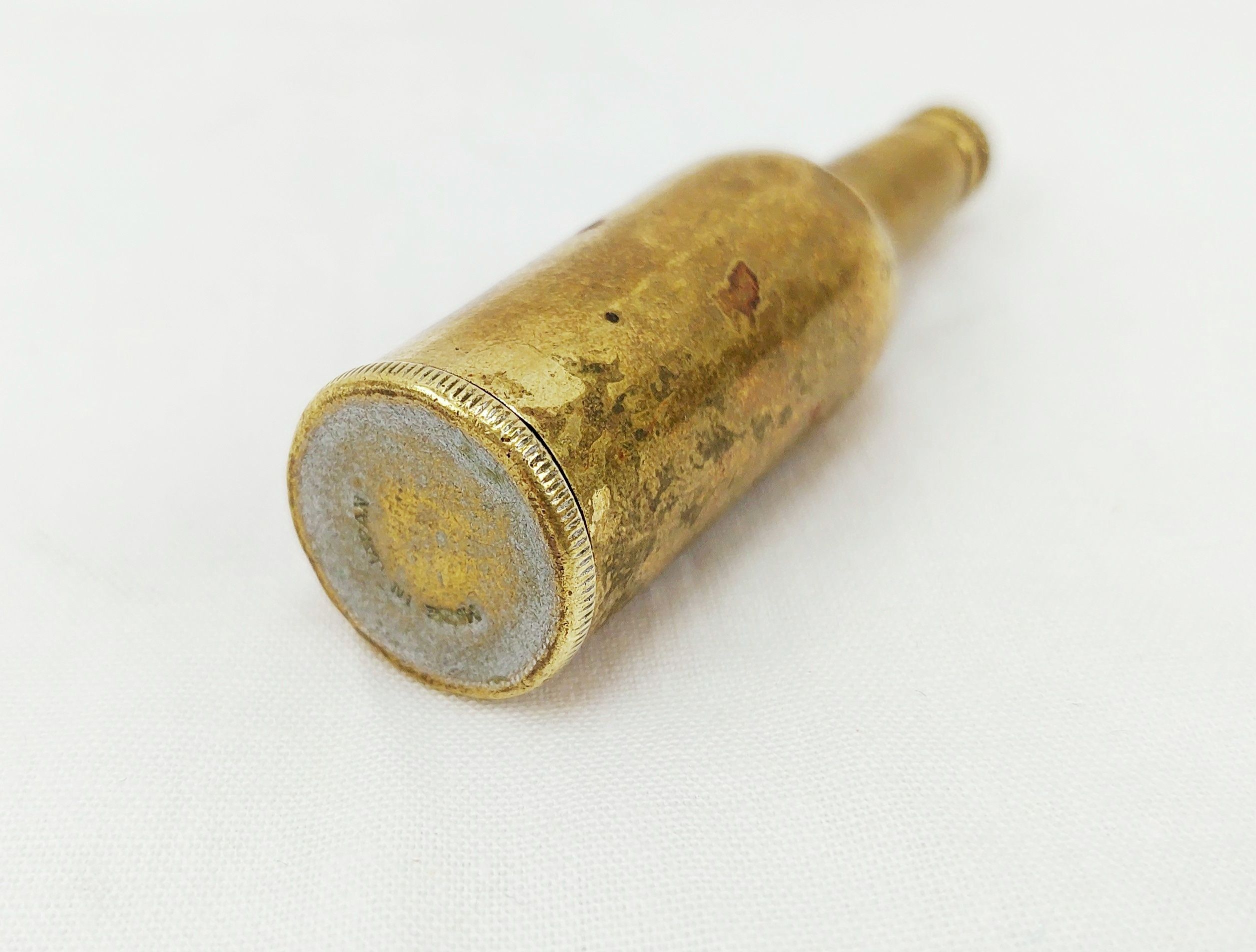 WW2 Trench Art Lighter In The Shape Of A Bottle - Image 2