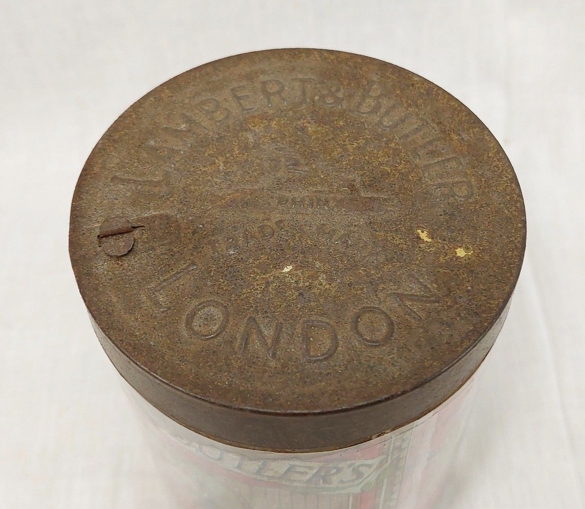 1920s Lambert And Butlers Coarse Cut Tobacco Waverley Mixture Tin - Image 3