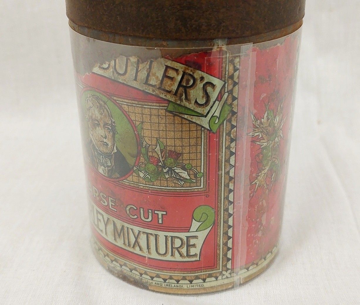 1920s Lambert And Butlers Coarse Cut Tobacco Waverley Mixture Tin - Image 2