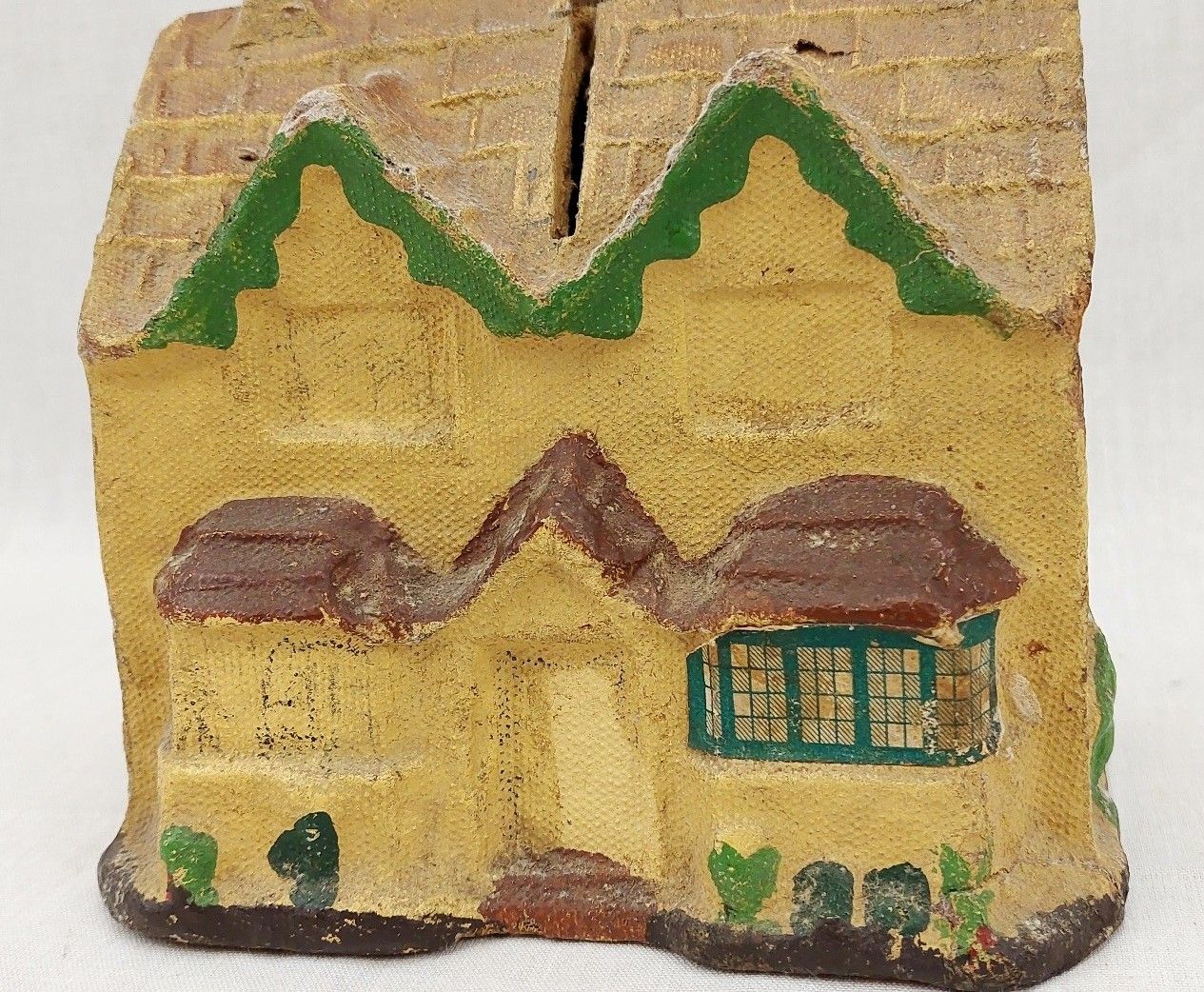 1930s Papier Mache Dr Barnados Home Cottage Collection Box - Image 5