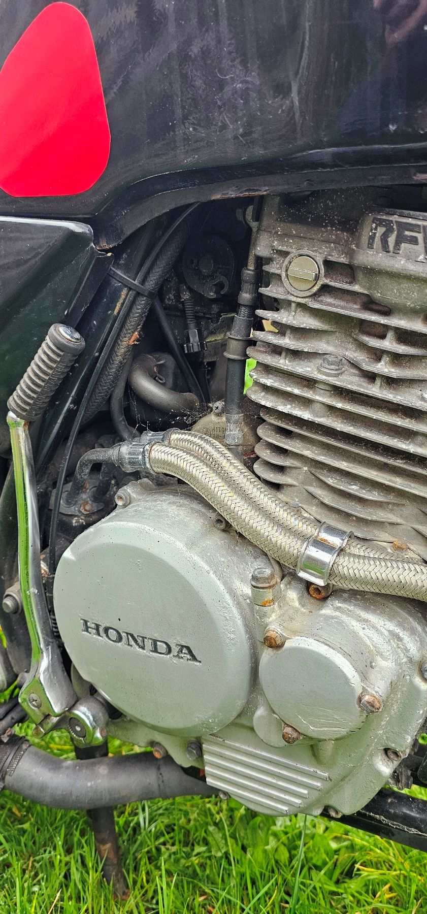 Classic 1984 Honda XBR 500 Motorcycle with Original Fairings - Image 14