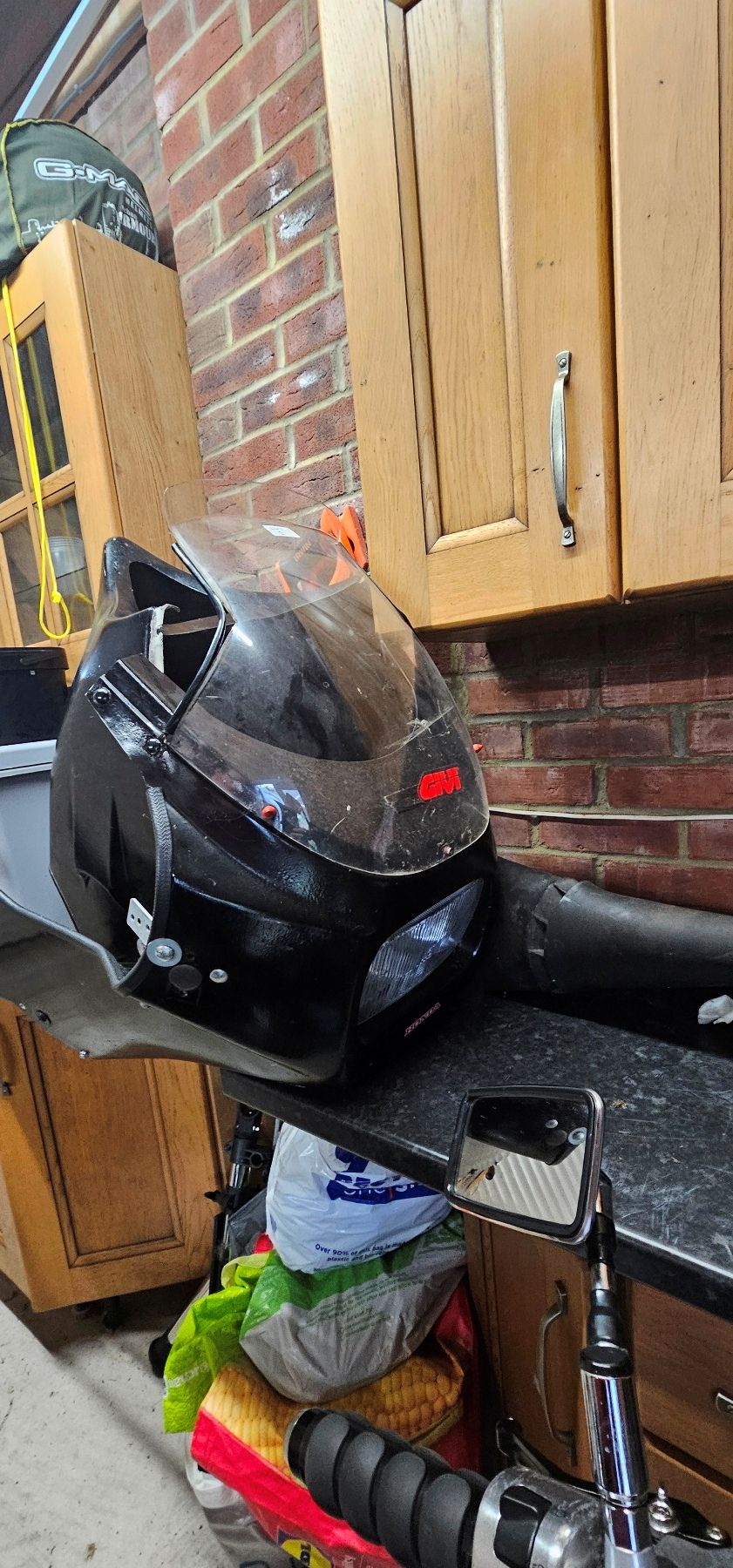 Classic 1984 Honda XBR 500 Motorcycle with Original Fairings - Image 22