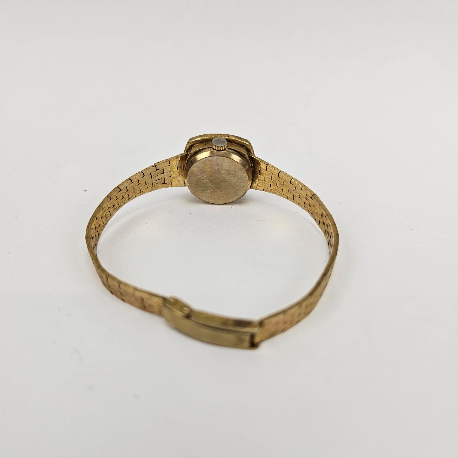 9ct Yellow Gold & Diamond Ladies Accurist Wrist Watch c1979 - Image 6