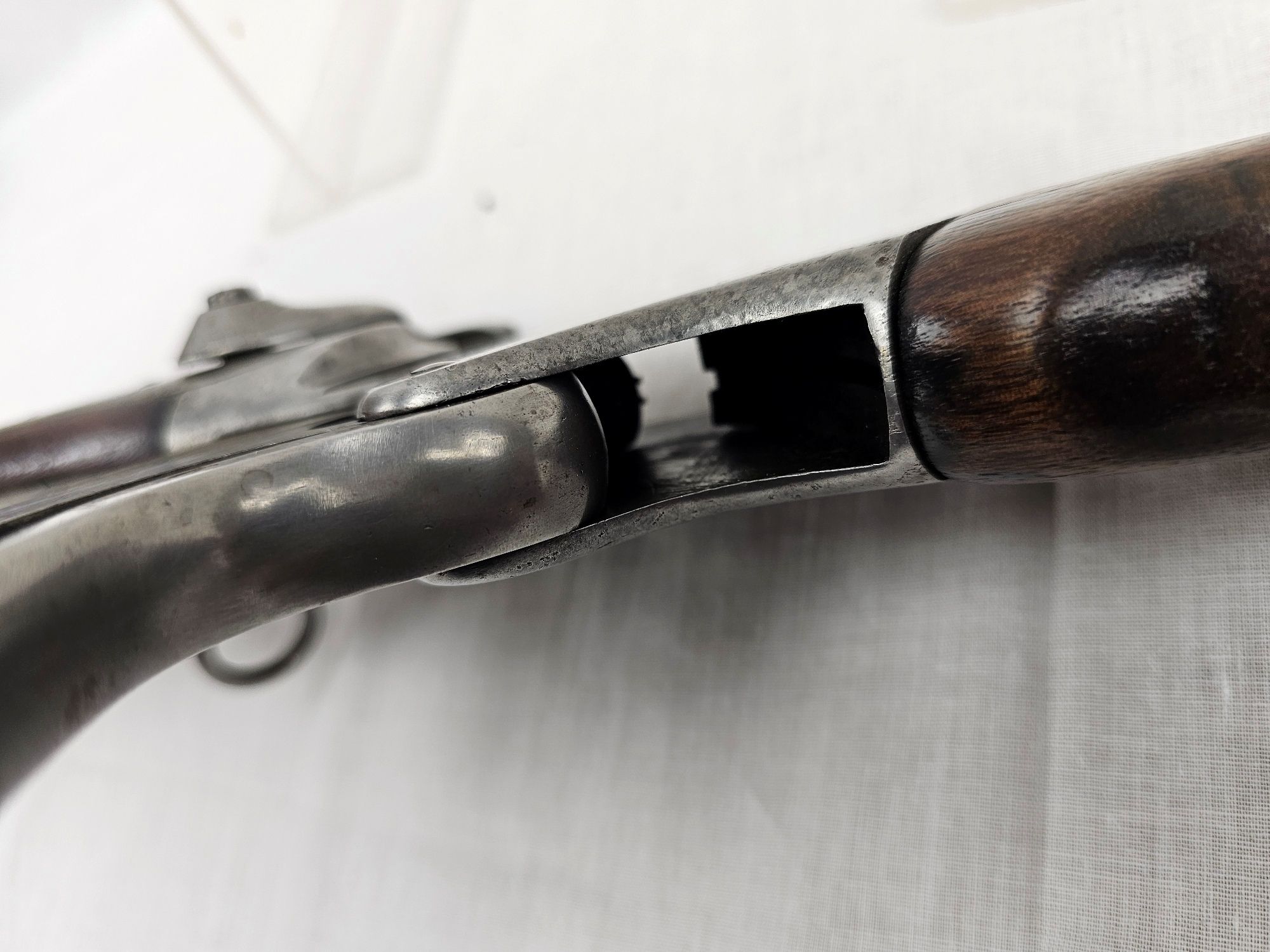 American Civil War Era Spencer M1865 Repeating Saddle ring Carbine, No stable cut-off, SN 21146 - Image 15