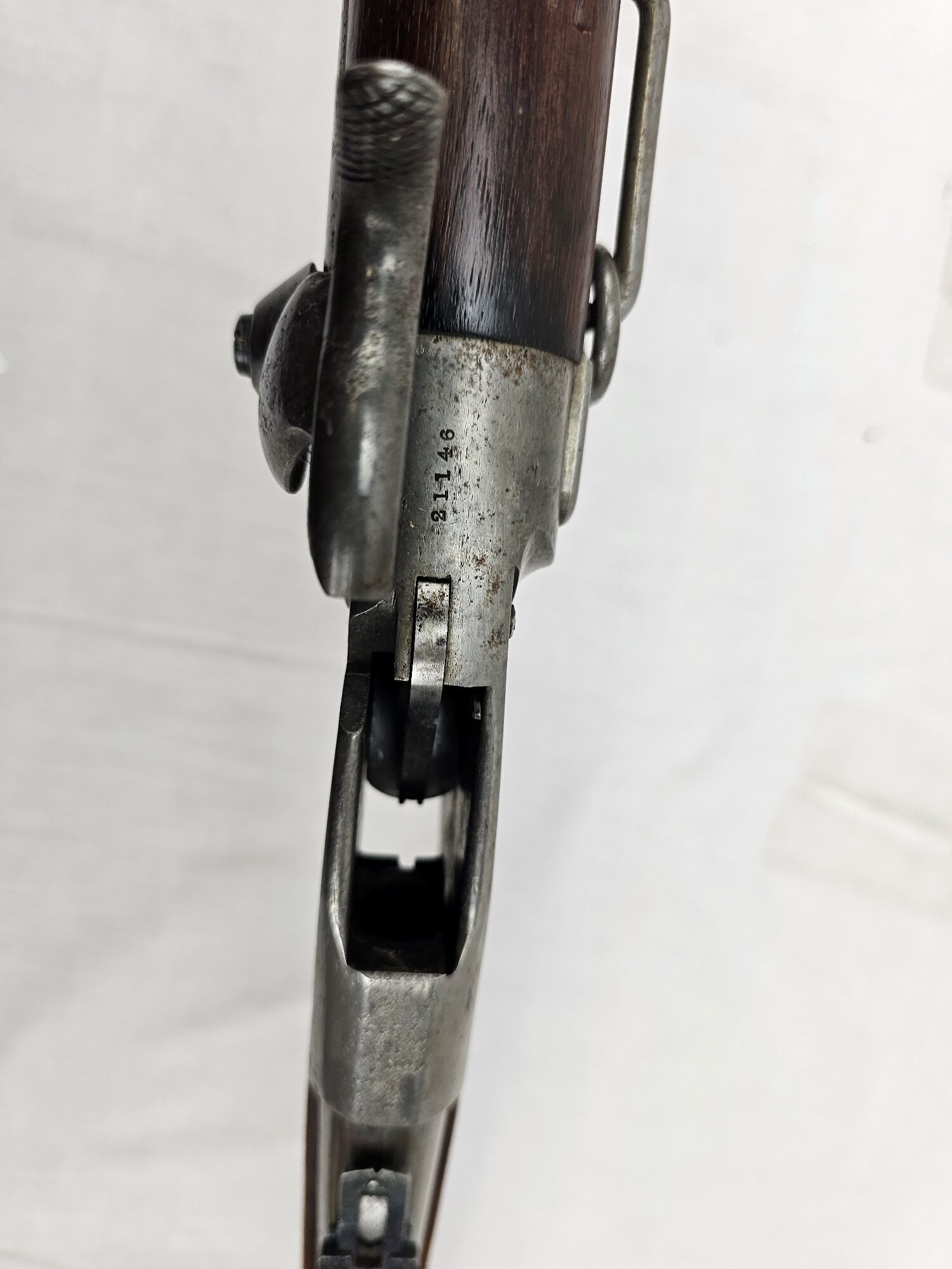 American Civil War Era Spencer M1865 Repeating Saddle ring Carbine, No stable cut-off, SN 21146 - Image 16