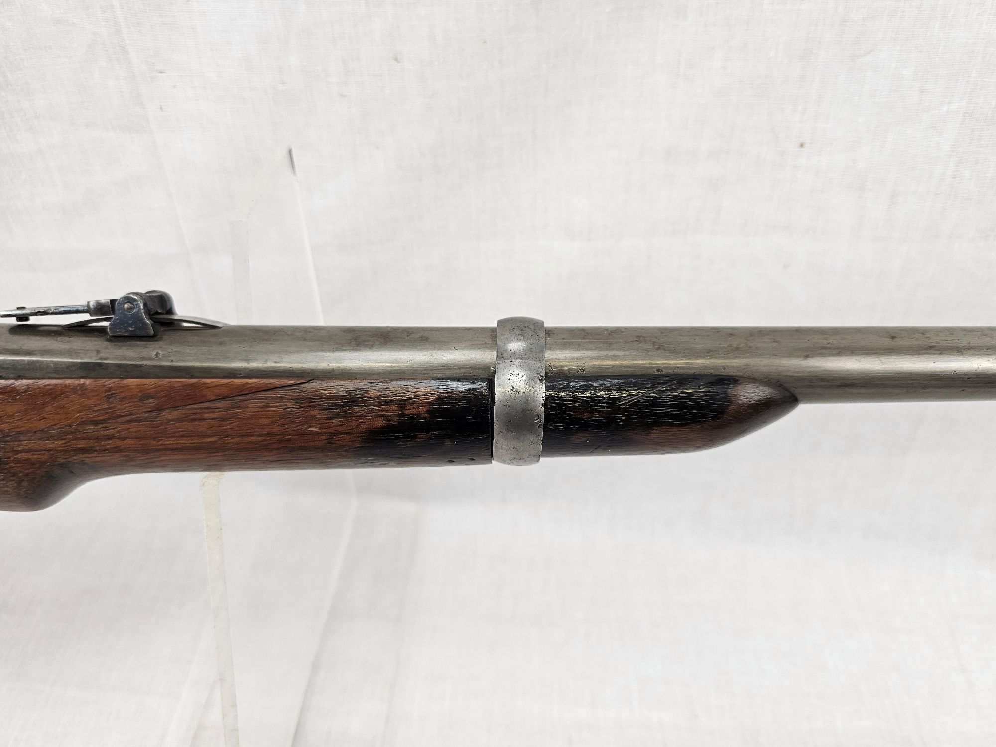 American Civil War Era Spencer M1865 Repeating Saddle ring Carbine, No stable cut-off, SN 21146 - Image 5