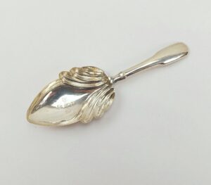 George IV Birmingham 1829 Sterling Silver Caddy Spoon By Thomas Marples