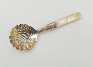Birmingham 1895 Sterling Silver Caddy Spoon