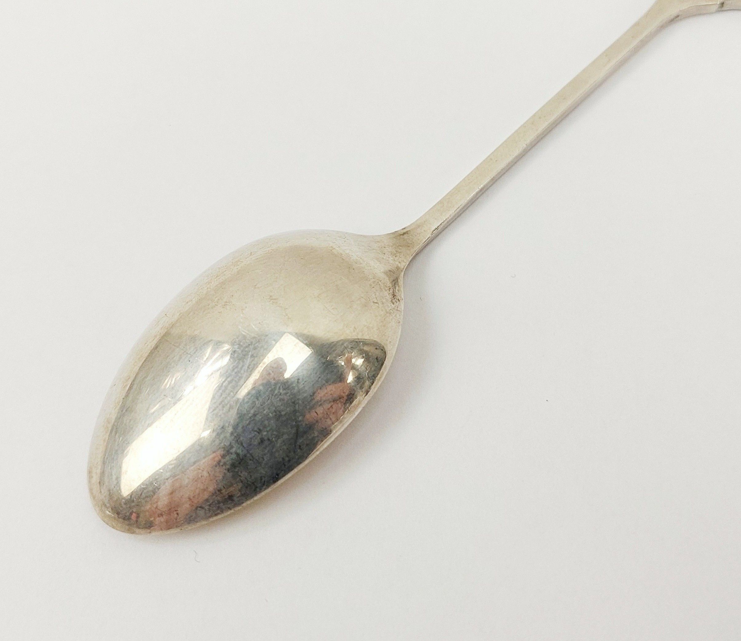 Birmingham 1930 Sterling Silver 5th 7th Btn Hampshire Regiment Spoon - Image 3