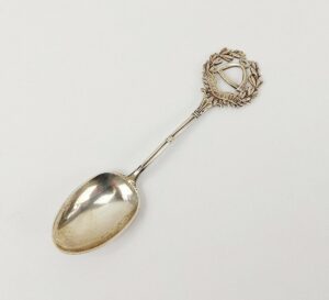 Birmingham 1930 Sterling Silver 7th Btn Hampshire Regiment Spoon