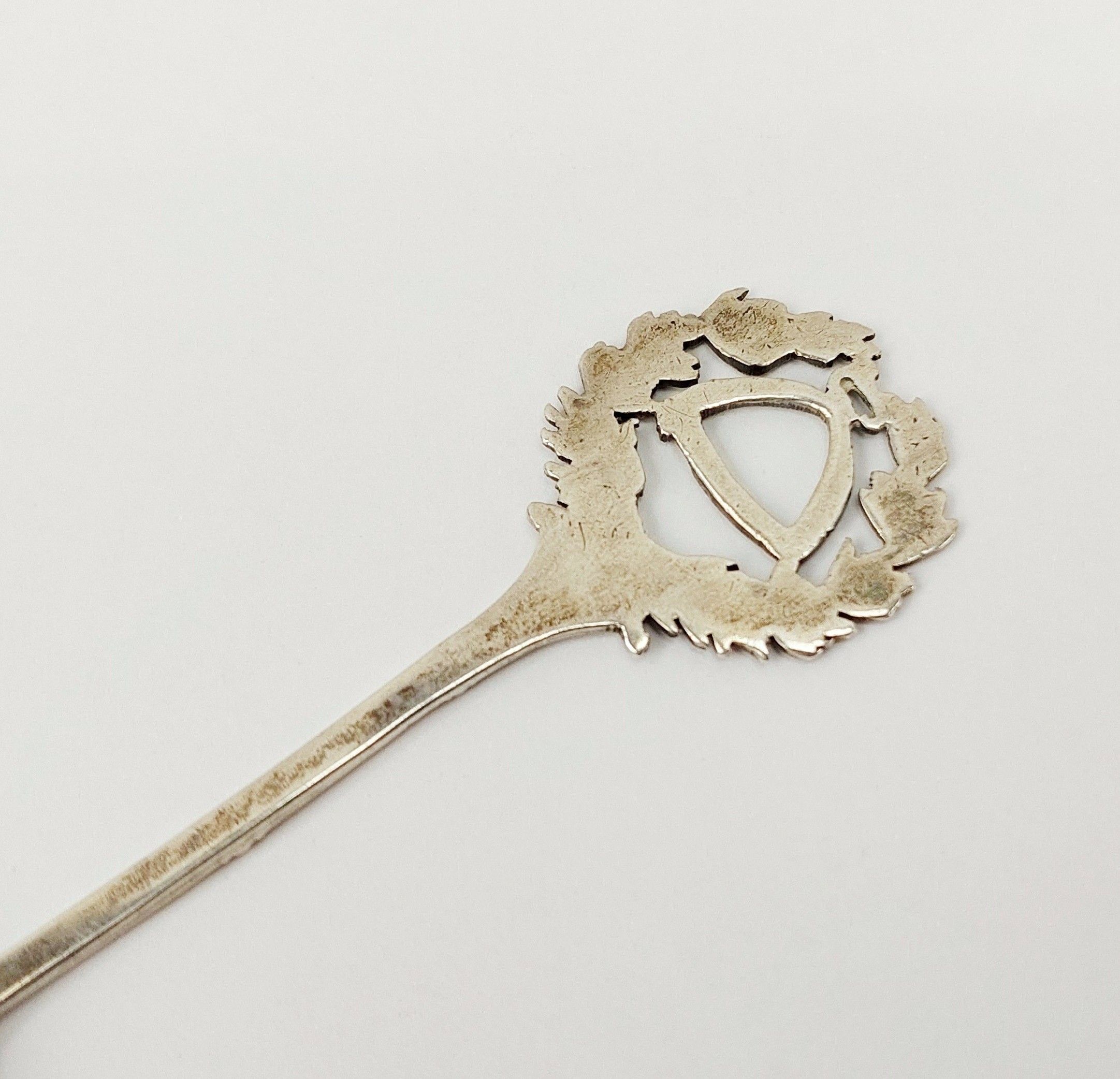 Birmingham 1930 Sterling Silver 7th Btn Hampshire Regiment Spoon - Image 4