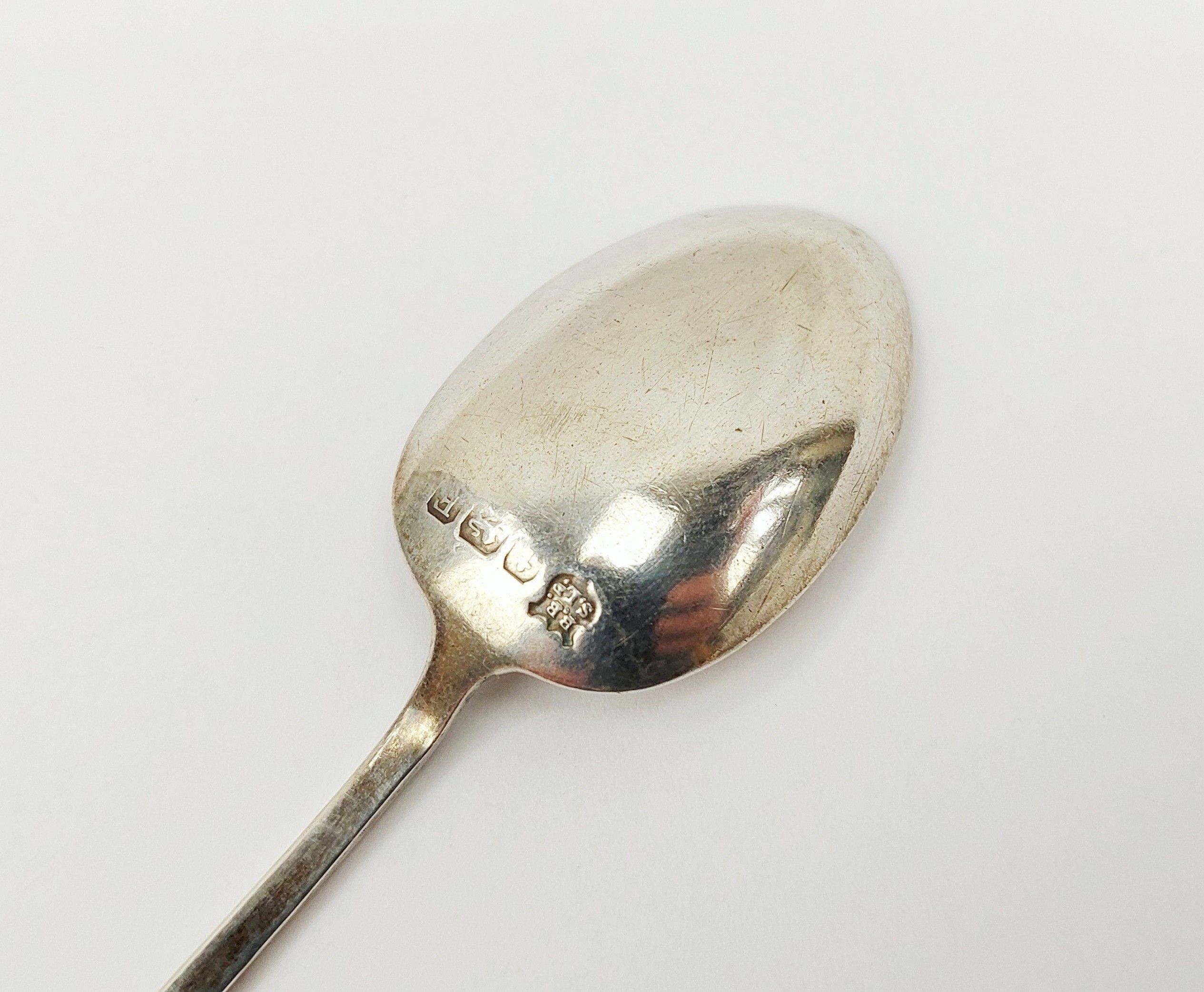Birmingham 1930 Sterling Silver 7th Btn Hampshire Regiment Spoon - Image 3