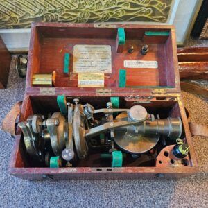 Boxed Theodolite by E.R Watts & Son London No 36673