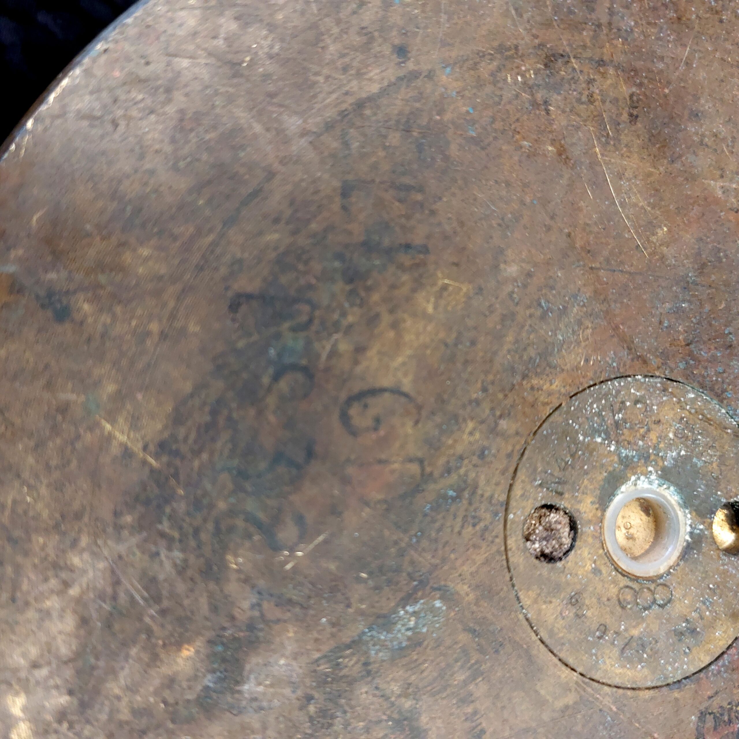 British, Naval 4.5in Brass Shell Case, Dated 1988, Made by Royal Laboratories Birtley (RLB) from Falkland ship HMS Glamorgan - Image 12