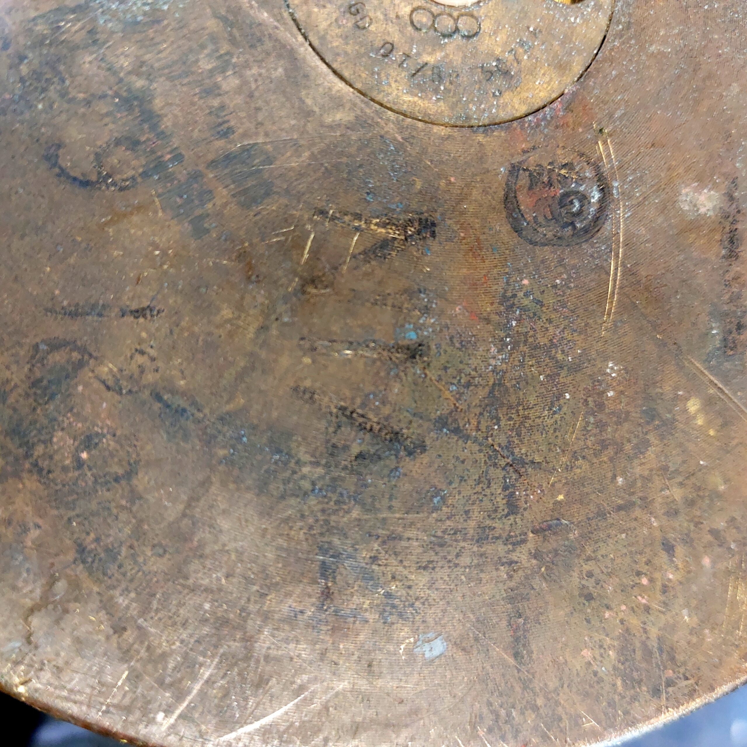 British, Naval 4.5in Brass Shell Case, Dated 1988, Made by Royal Laboratories Birtley (RLB) from Falkland ship HMS Glamorgan - Image 14