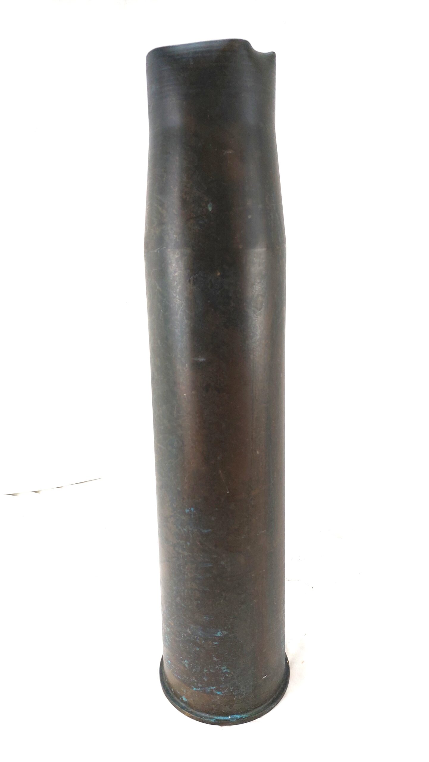 British, Naval 4.5in Brass Shell Case, Dated 1988, Made by Royal Laboratories Birtley (RLB) from Falkland ship HMS Glamorgan - Image 2