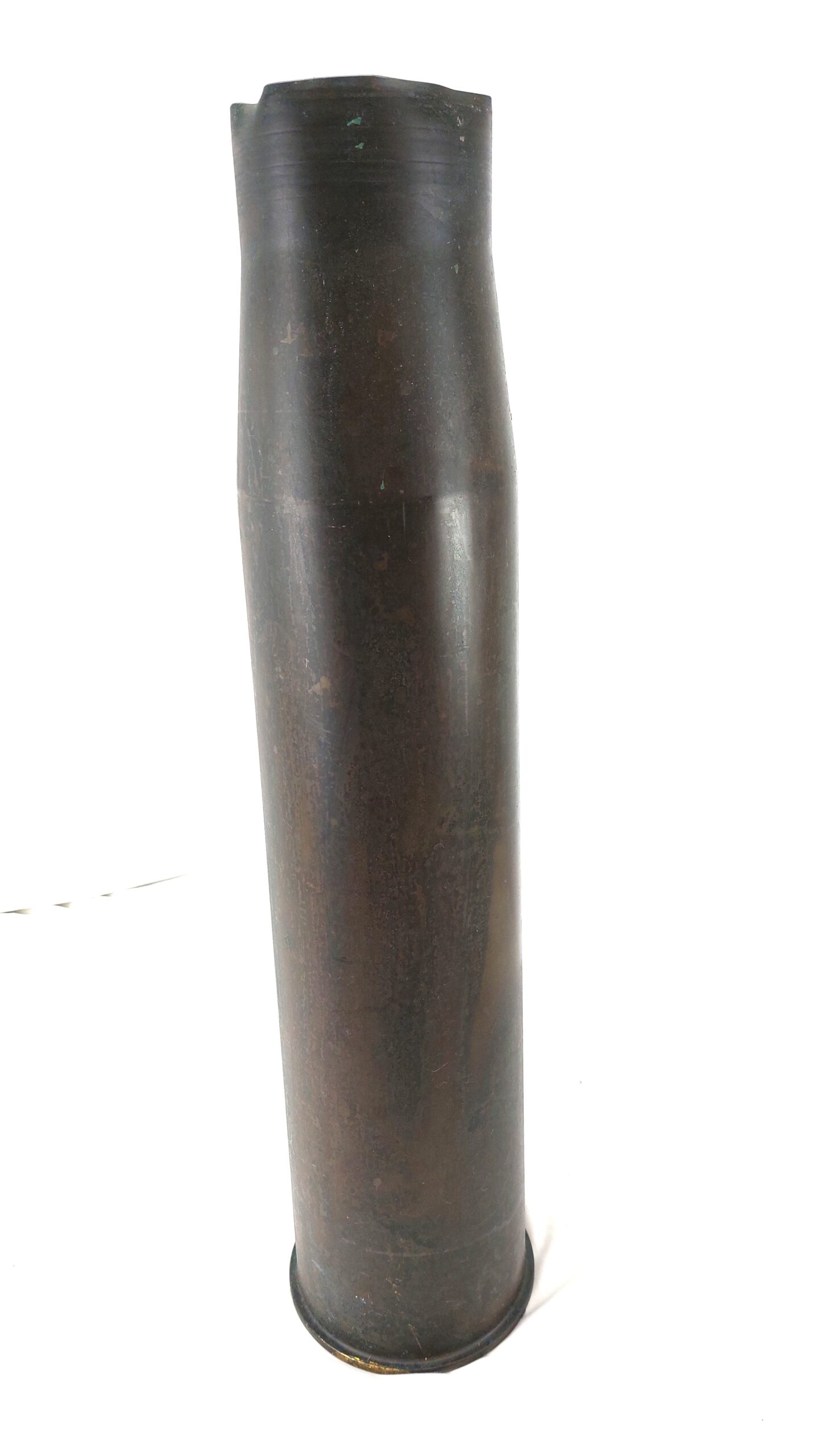 British, Naval 4.5in Brass Shell Case, Dated 1988, Made by Royal Laboratories Birtley (RLB) from Falkland ship HMS Glamorgan - Image 3