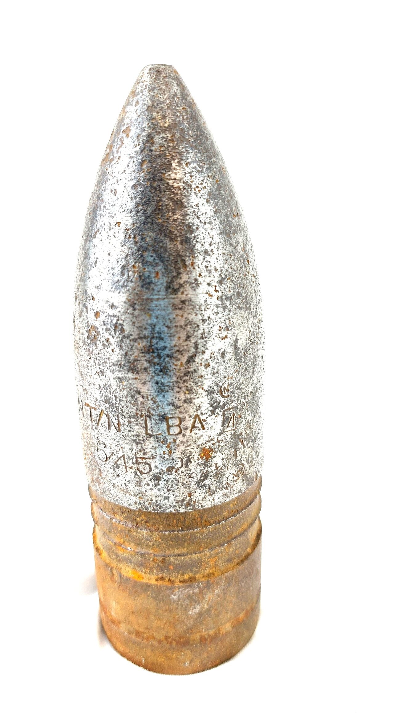 British, Post War - Dated 1945, Navy 3 Pounder Night Tracer Projectile, Made by LBA (Lang Bridge Accrington), Inert - Image 2