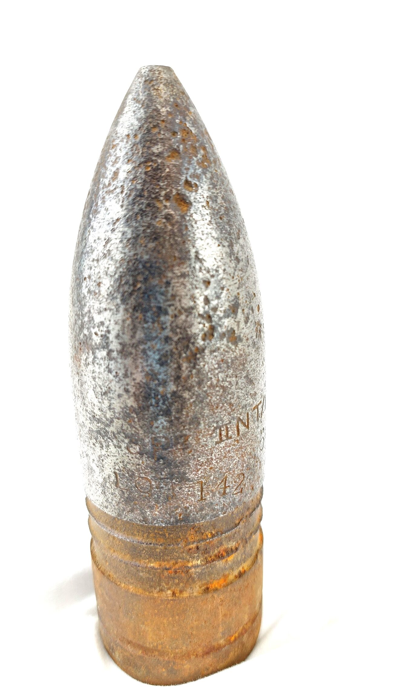British, Post War - Dated 1945, Navy 3 Pounder Night Tracer Projectile, Made by LBA (Lang Bridge Accrington), Inert - Image 5