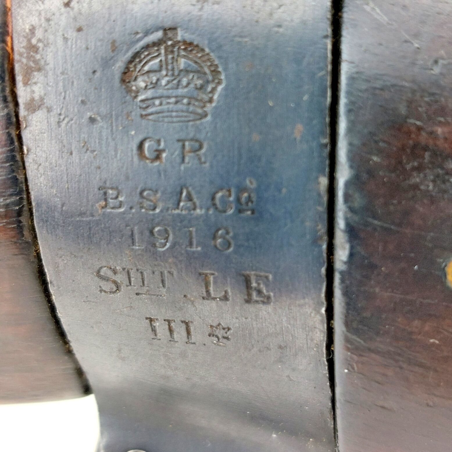 British, WW1, .303" Birmingham Small Arms ShtLE Mark III* Bolt Action Rifle (SMLE), Dated 1916, Matching serial numbers, EU Spec - Image 19