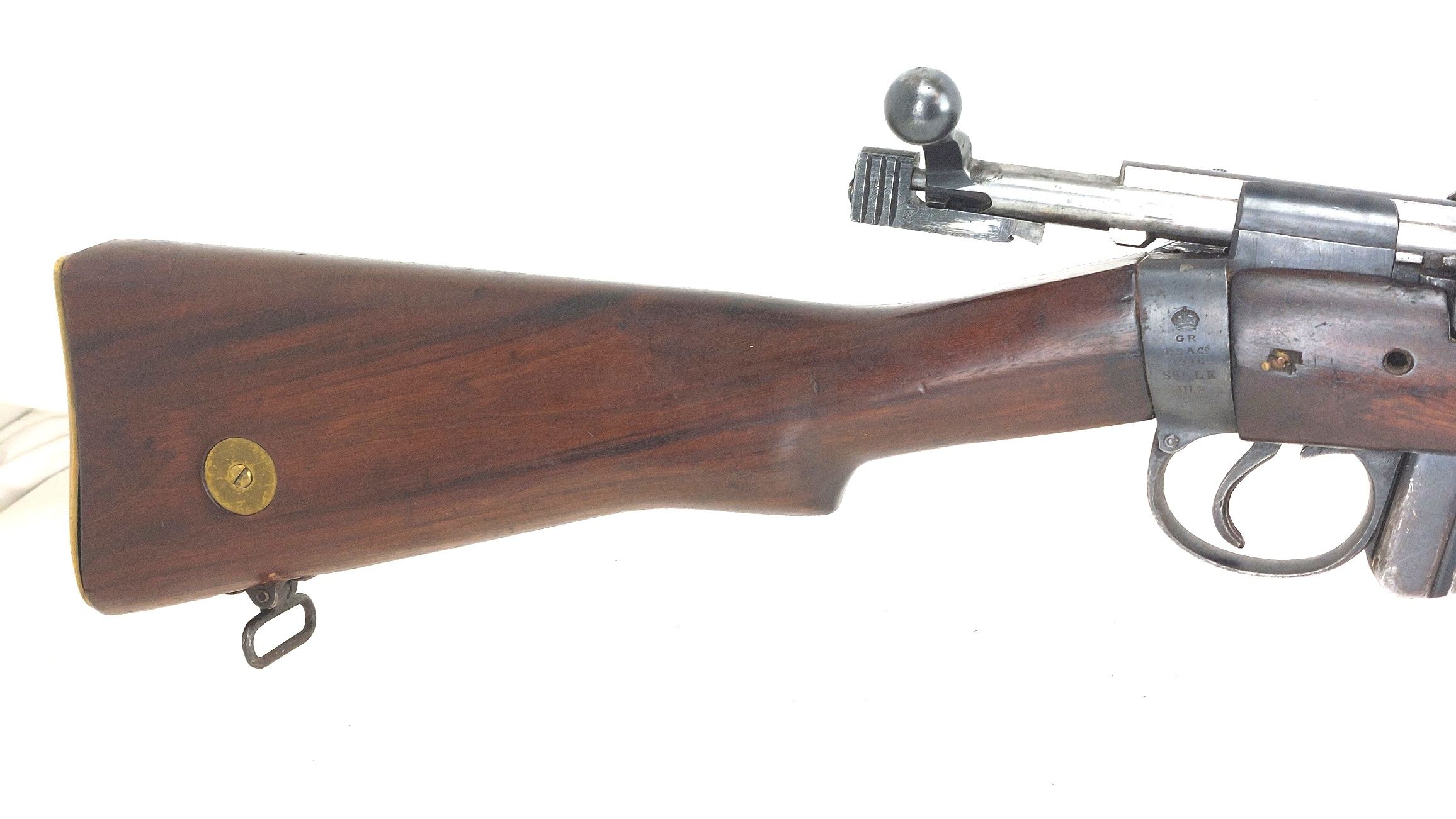 British, WW1, .303" Birmingham Small Arms ShtLE Mark III* Bolt Action Rifle (SMLE), Dated 1916, Matching serial numbers, EU Spec - Image 3
