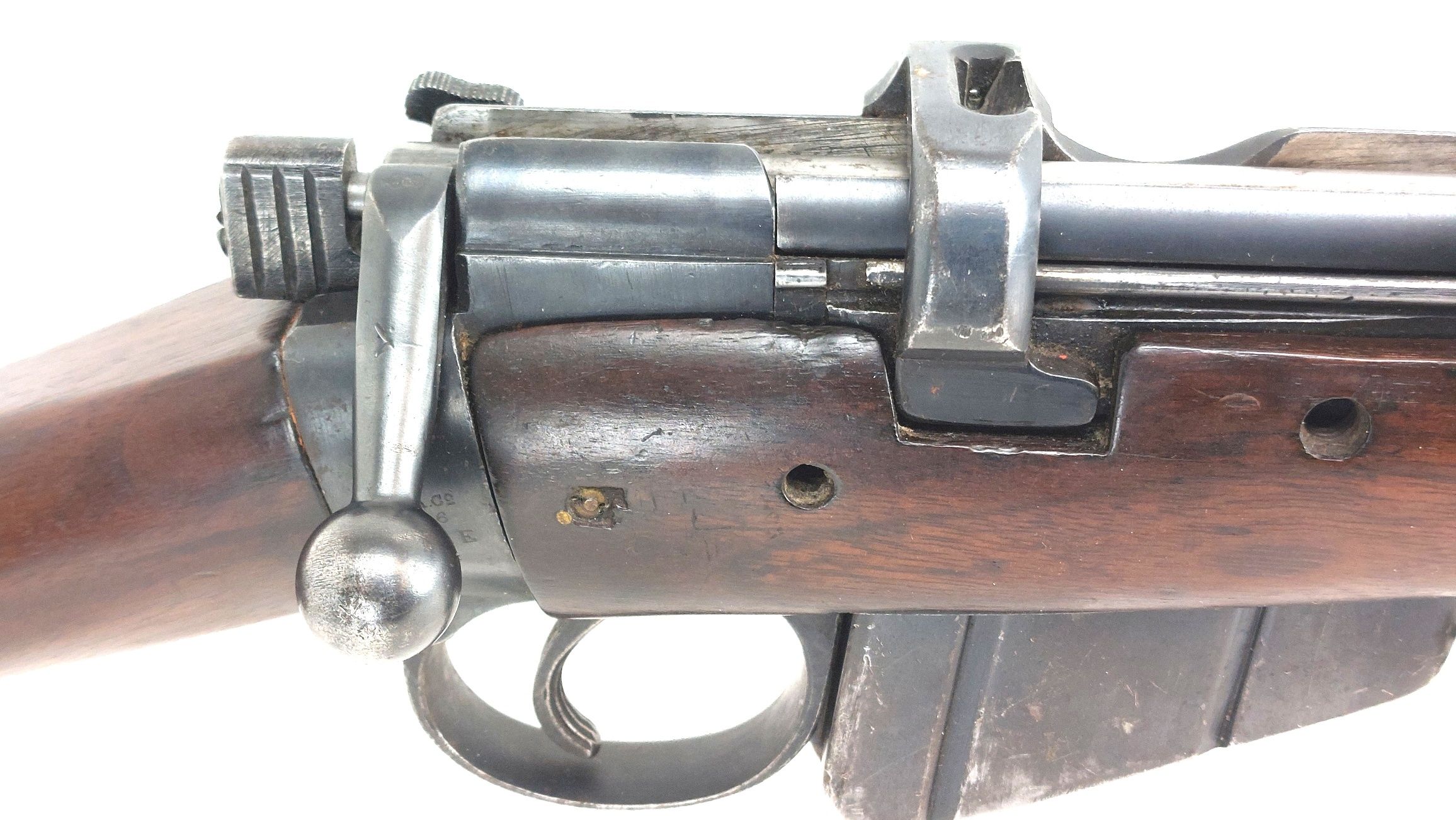 British, WW1, .303" Birmingham Small Arms ShtLE Mark III* Bolt Action Rifle (SMLE), Dated 1916, Matching serial numbers, EU Spec - Image 5