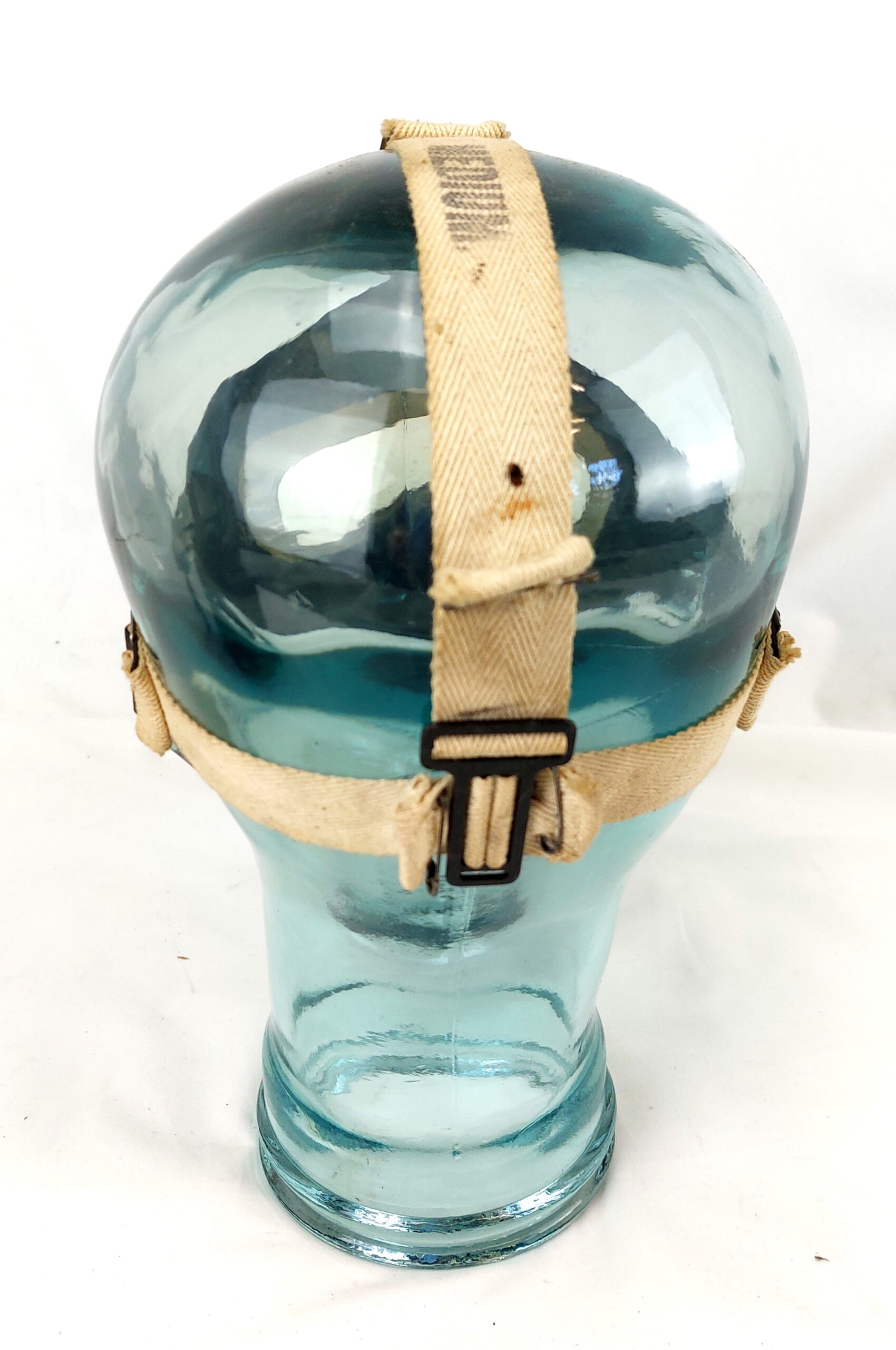 British WW2 Civilian Gas Mask Dated 1941, with WW2 German Long Gas Mask Cannister - marked L.G.P.A Paris, used in the Occupation of France - Image 5