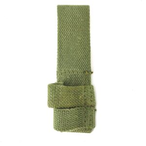 Canada, Dated 1952, 1951 Pattern Webbing (WE'51) No 4 Bayonet Frog for the Enfield Rifle