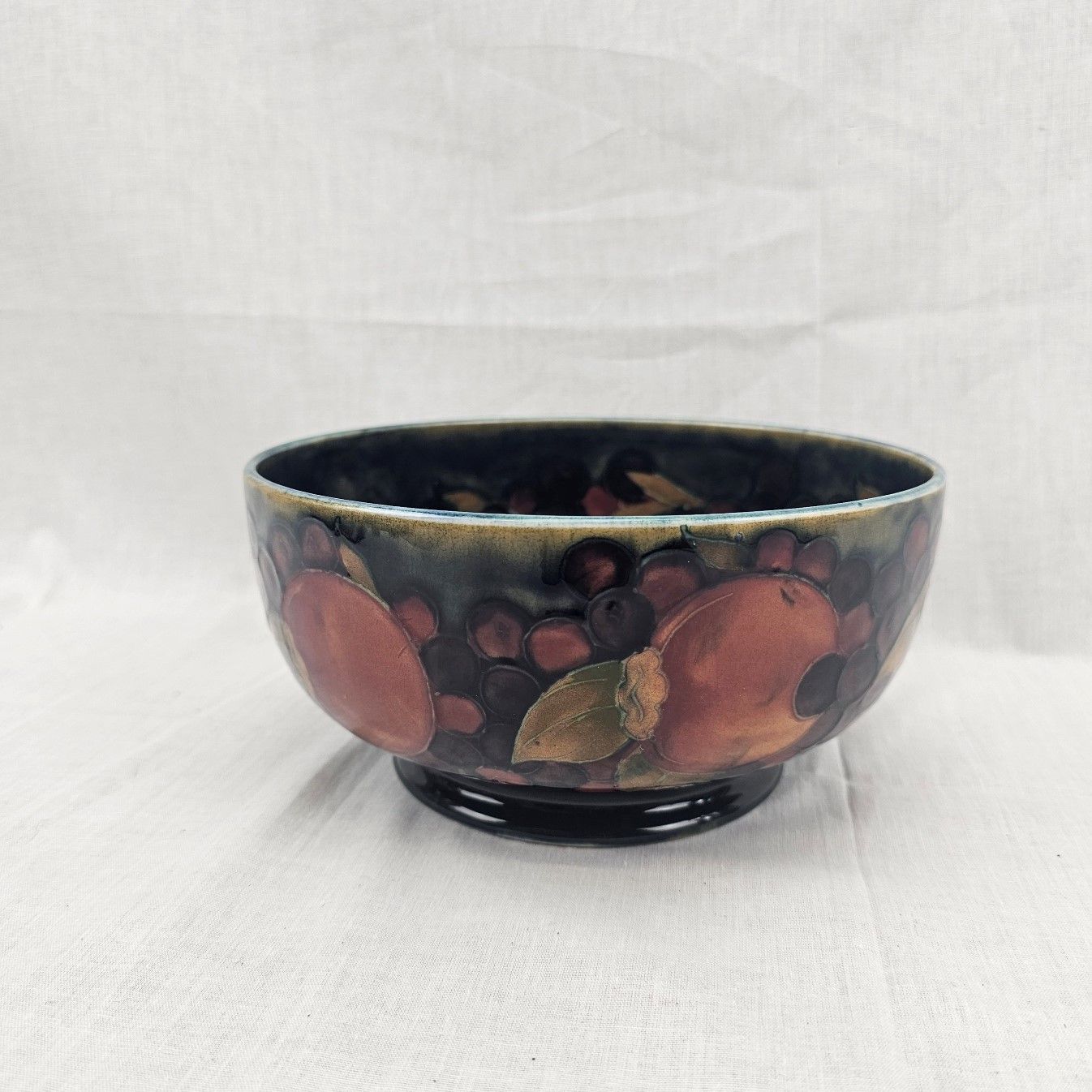 Circa 1930 William Moorcroft Pomegranate Pattern Bowl - Image 2