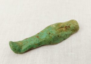 Circa 500 BC Ancient Egyptian Terracotta Faience Shabti Figurine