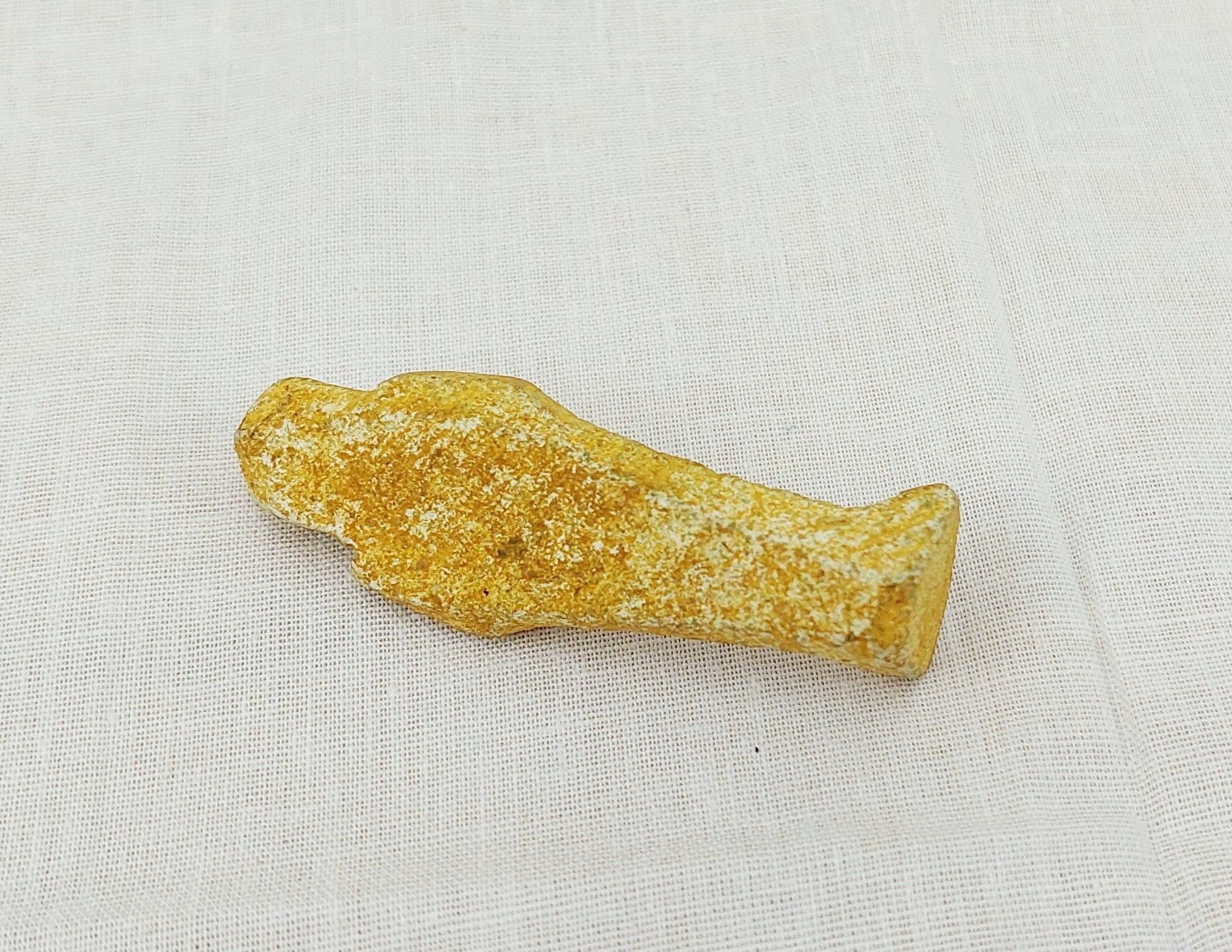 Circa 500 BC Ancient Egyptian Terracotta Shabti Figurine - Image 4