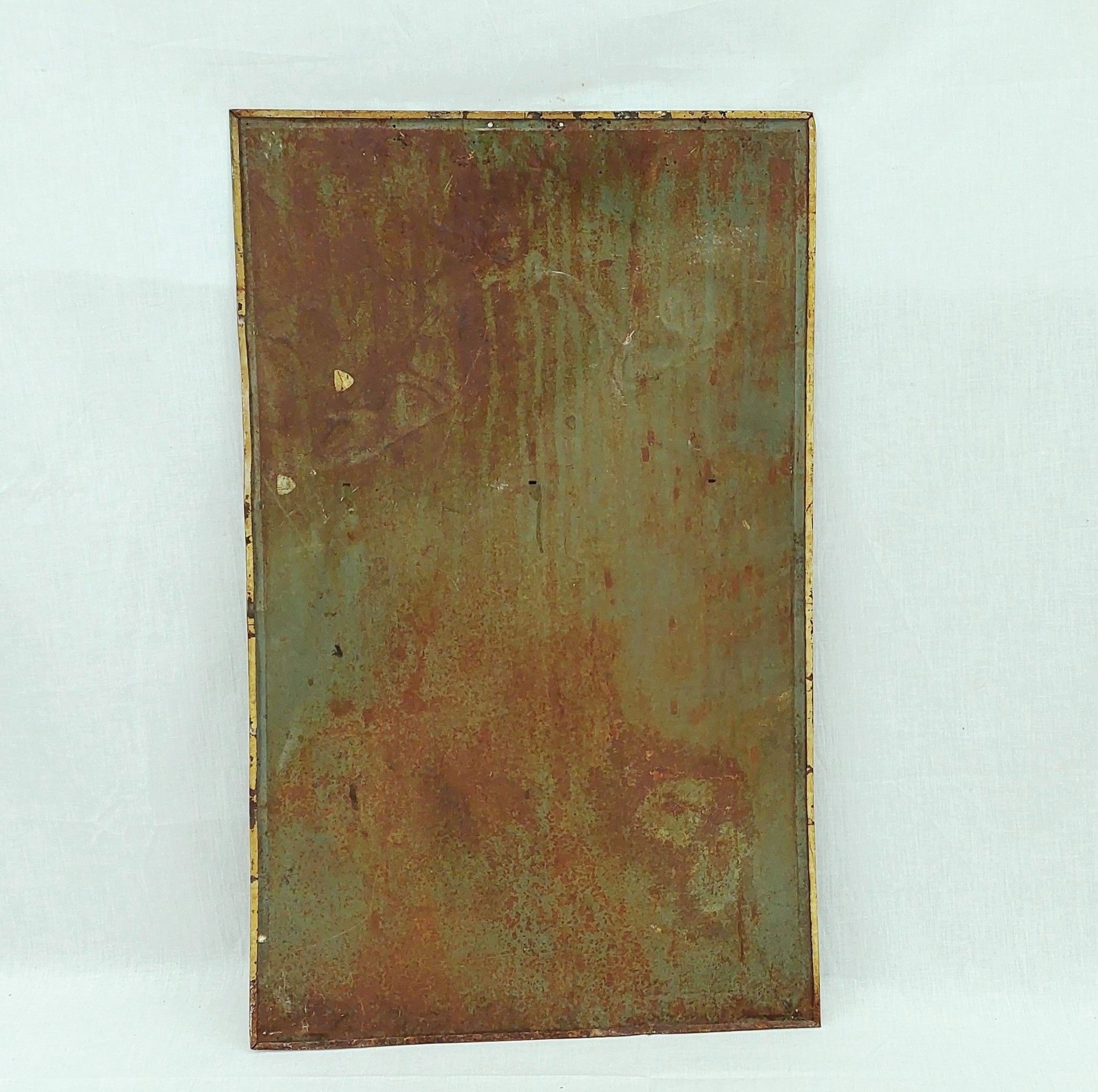 Early 20th Century French Graines Selectionnees Tezier Tin Advertising Sign - Image 2
