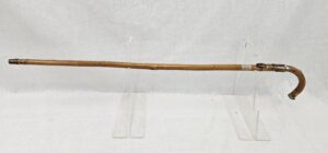 Edwardian Walking Stick Fitted With Fruit Knife