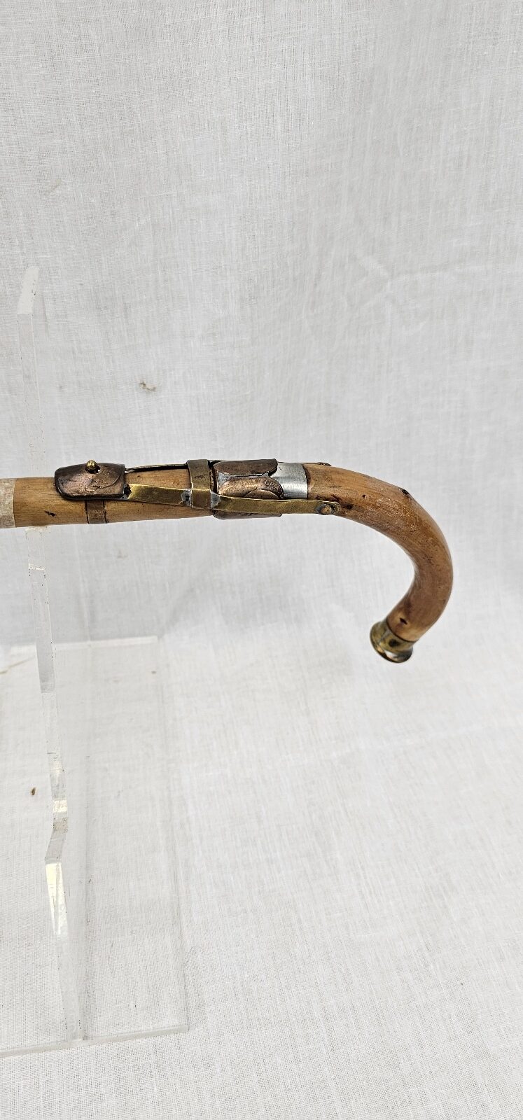 Edwardian Walking Stick Fitted With Fruit Knife - Image 2