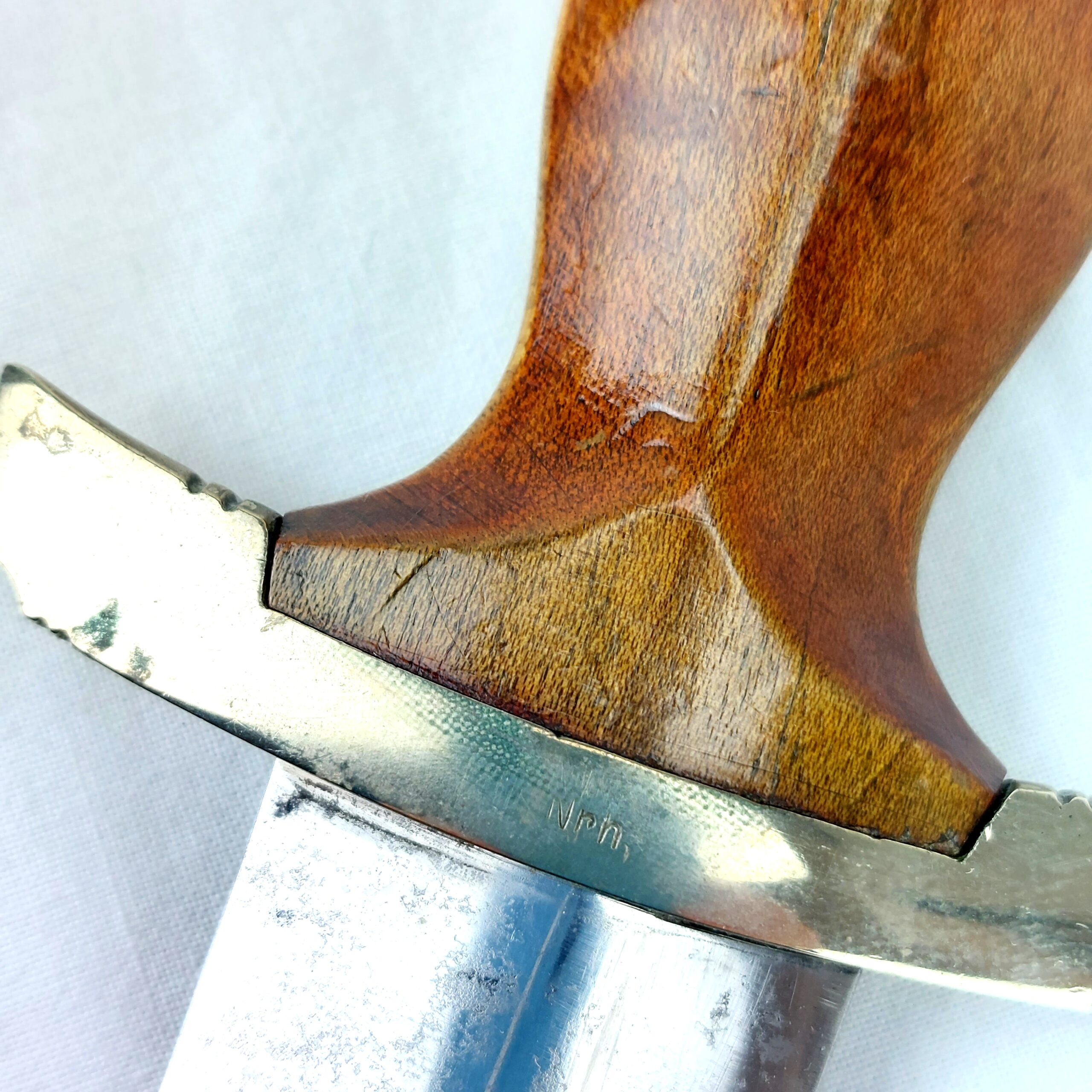 German, WW2, Early Sturmabteilung SA Army Honour Dagger & Scabbard, Maker Marked Earnst Pack & Sohne Solingen, Gau Marked NRH for Niederrhein District ***RESERVED*** - Image 14