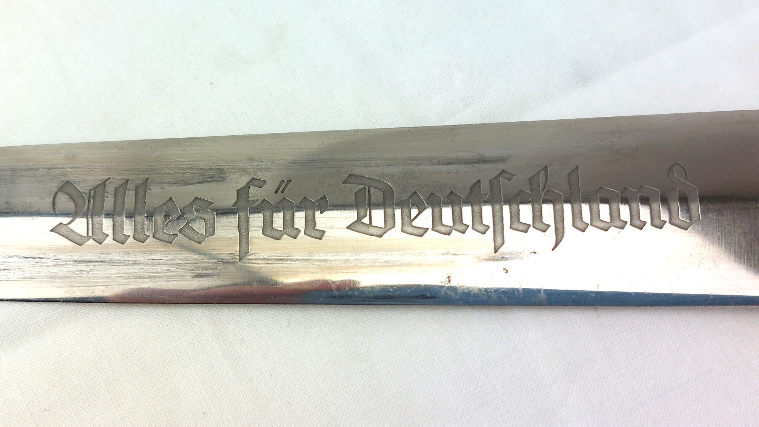 German, WW2, Early Sturmabteilung SA Army Honour Dagger & Scabbard, Maker Marked Earnst Pack & Sohne Solingen, Gau Marked NRH for Niederrhein District ***RESERVED*** - Image 5