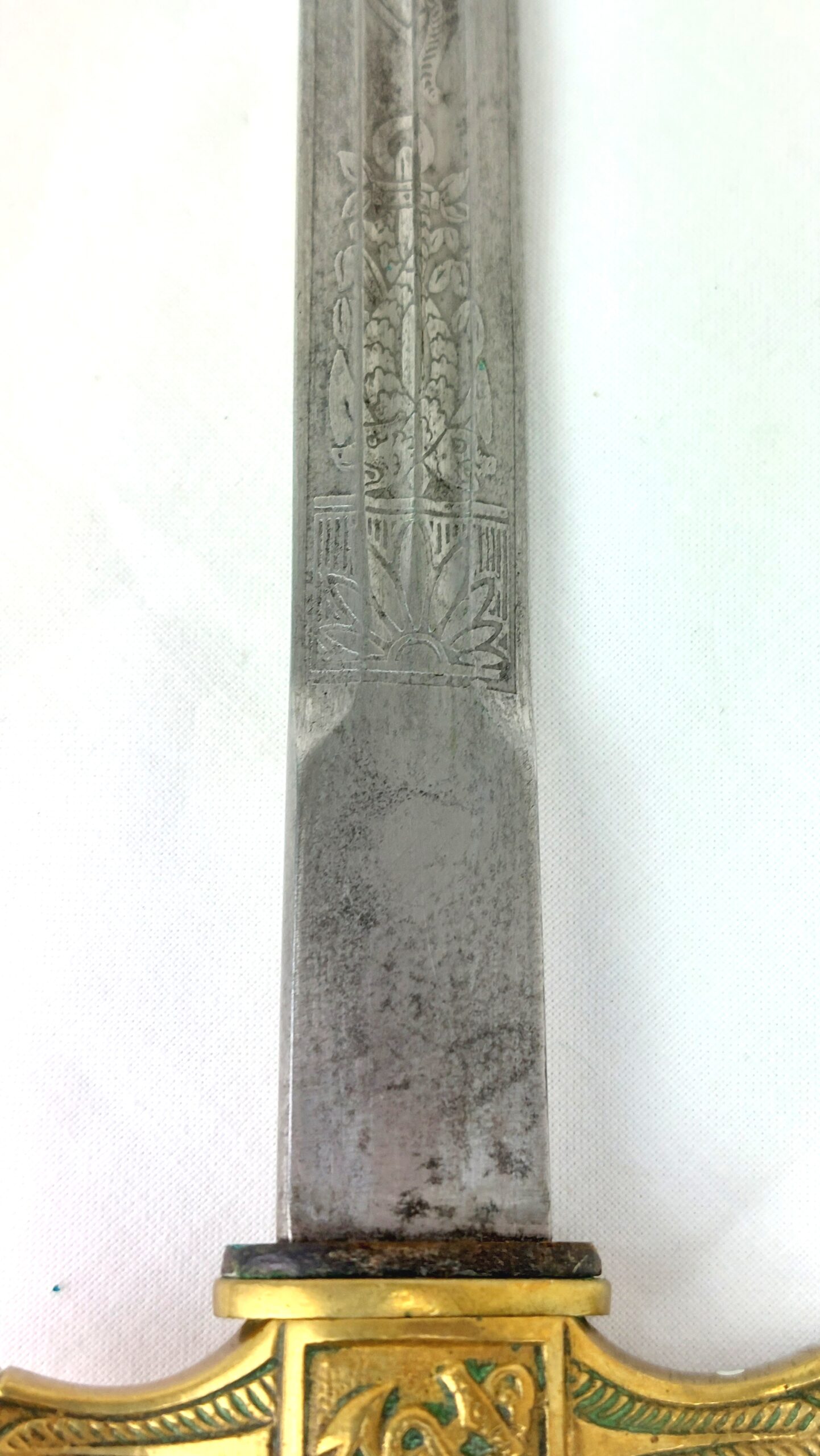 German, WW2, Kriegsmarine Dress Dagger & Scabbard, Made by Paul Weyersberg & Co, Solingen - Image 9