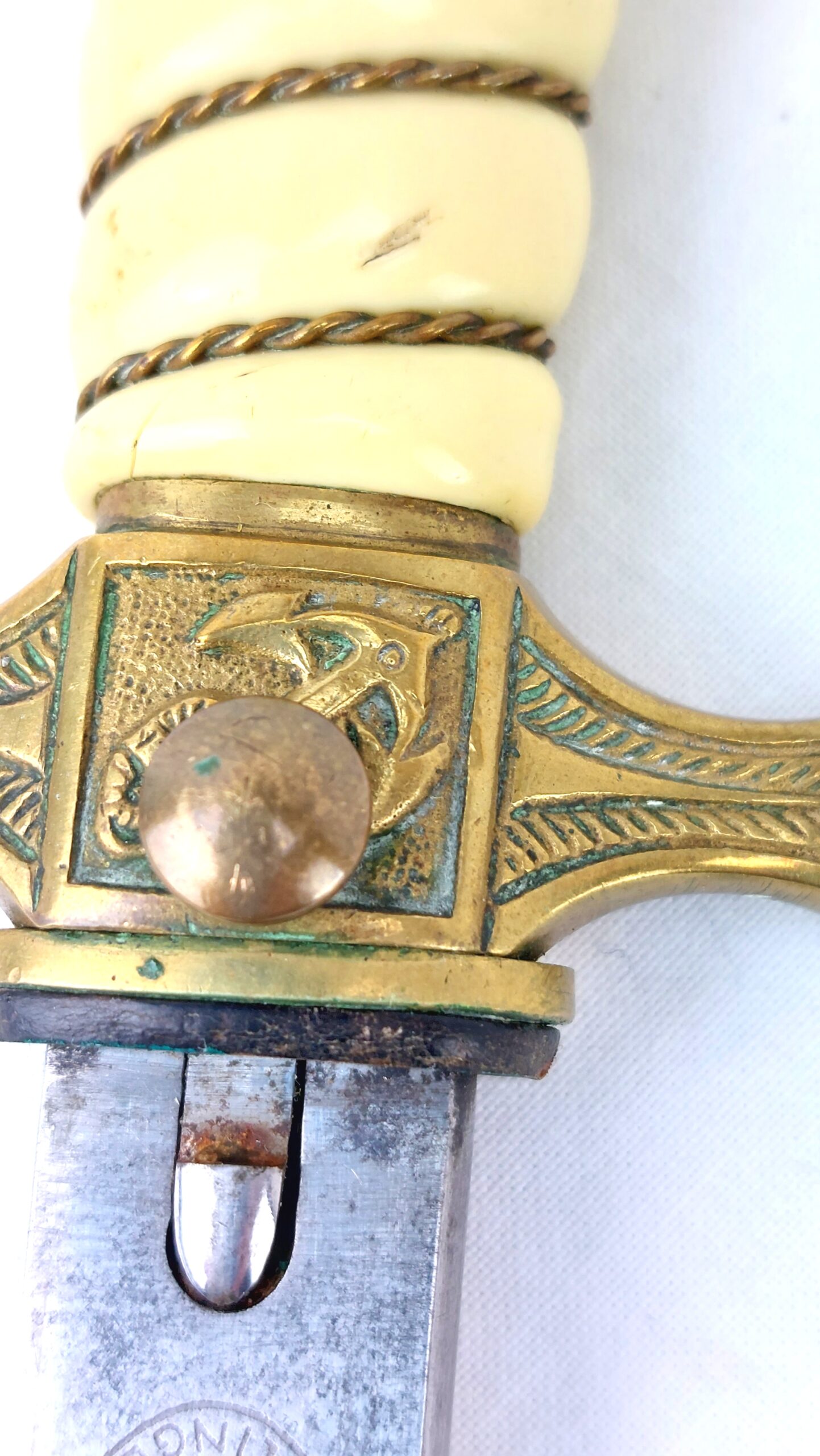 German, WW2, Kriegsmarine Dress Dagger & Scabbard, Made by Paul Weyersberg & Co, Solingen - Image 19