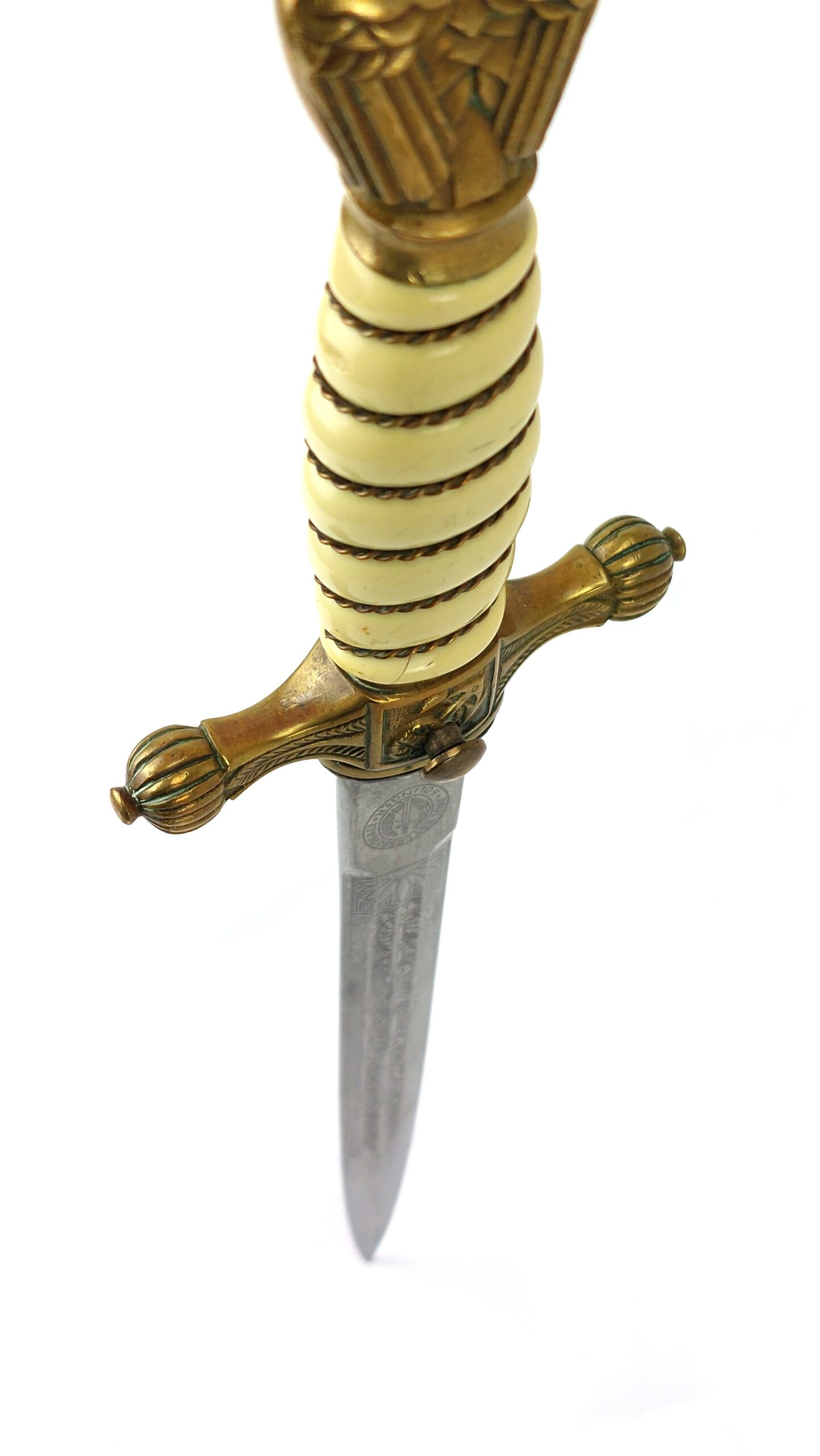 German, WW2, Kriegsmarine Dress Dagger & Scabbard, Made by Paul Weyersberg & Co, Solingen - Image 24