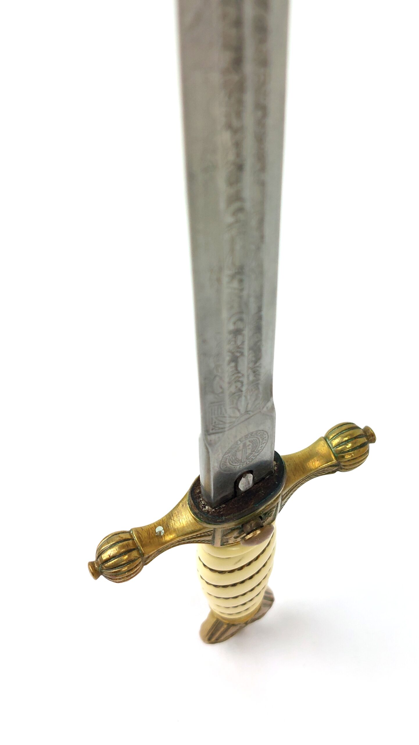 German, WW2, Kriegsmarine Dress Dagger & Scabbard, Made by Paul Weyersberg & Co, Solingen - Image 25