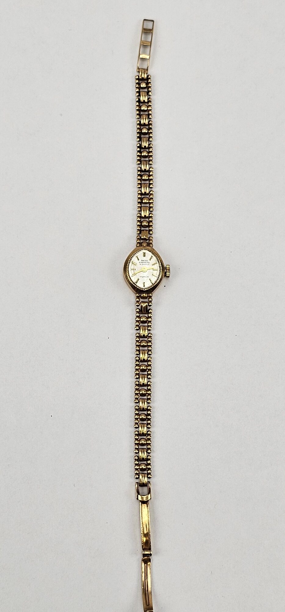 Ladies Circa 1968-69 Swiss Empress 21 Jewels 9ct Gold Incabloc Watch - Image 9