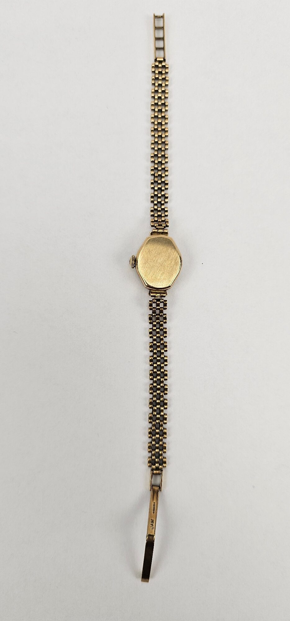 Ladies Technos 9ct Gold 17 Jewels Wristwatch - Image 11