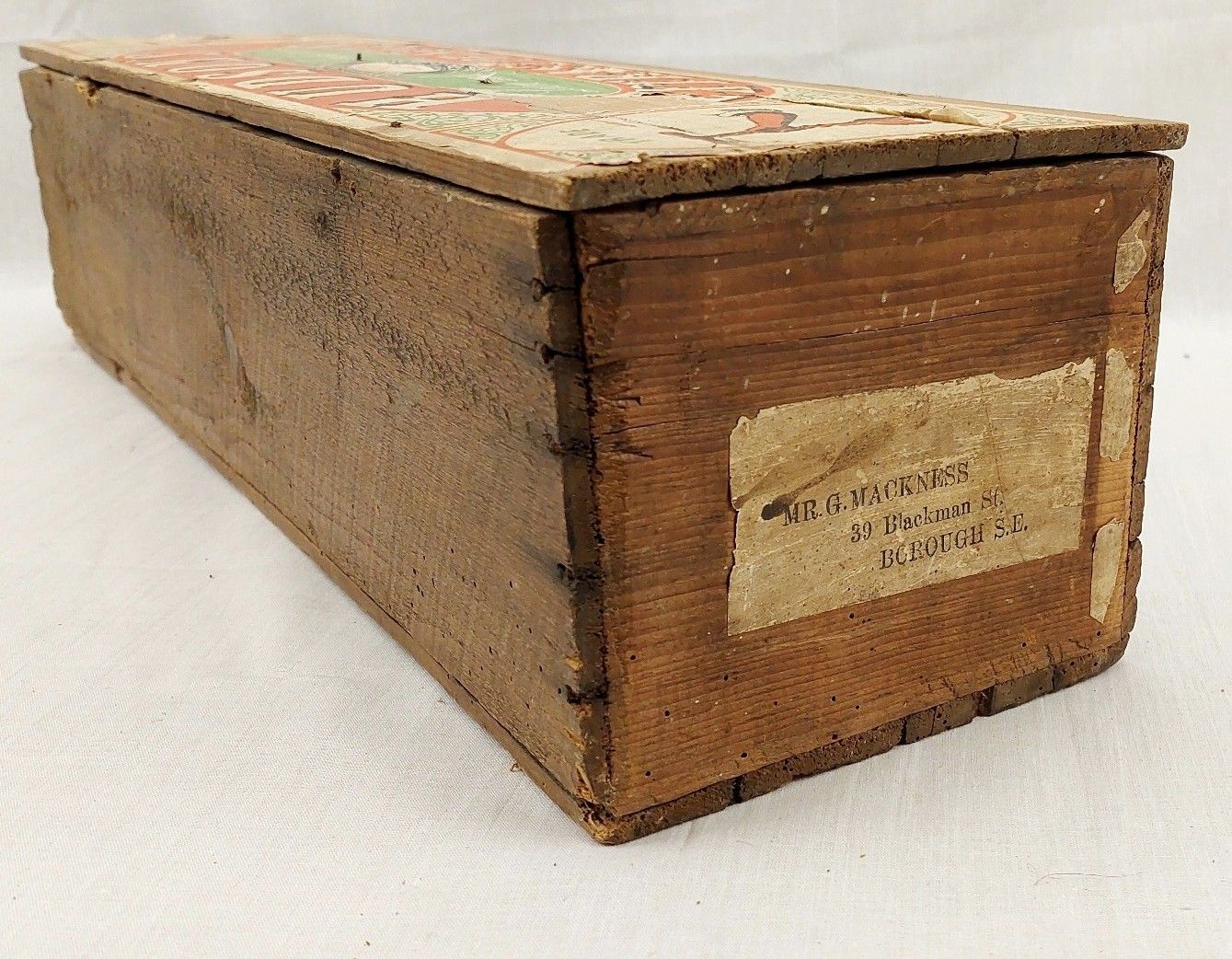 Large Vintage Hudsons Extract Of Soap Shop Advertising Box - Image 3