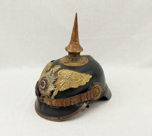 M1895 WW1 Prussian Garde Grenadier Korps Officers Candidate Pickelhaube